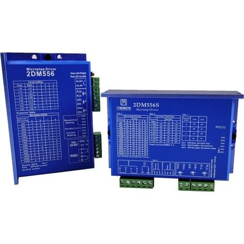 JMC two-phase stepper motor driver 2DM556/2DM556s with NEMA57/86 stepper motor 250KHZ frequency 36V 5.6A motor speed driver