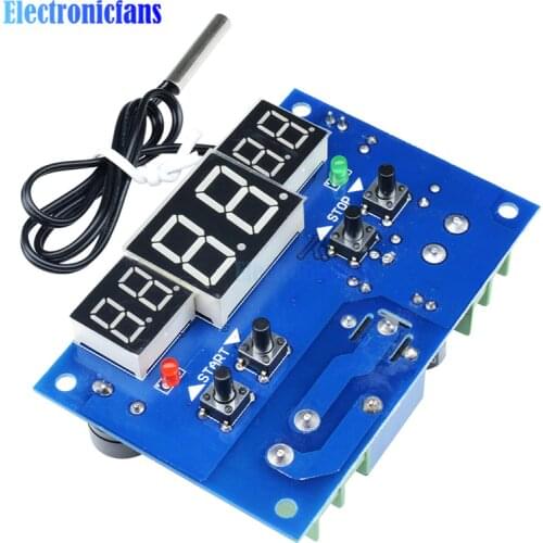 W1401 Thermostat Intelligent Digital Led Display Module Thermostat Temperature Controller Module NTC Sensor Module W1401 DC 24V