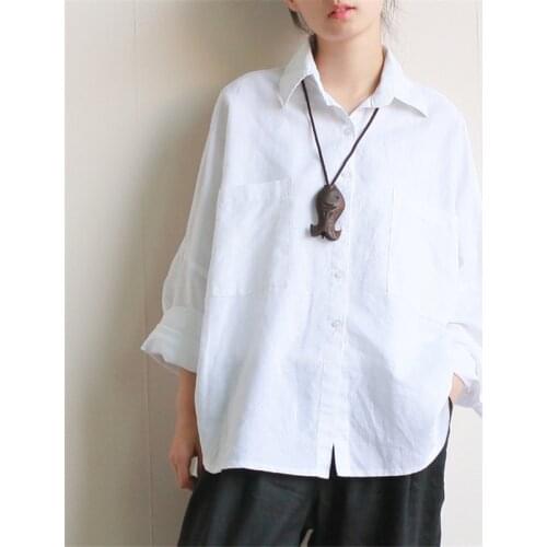 Johnature Summer Blouses