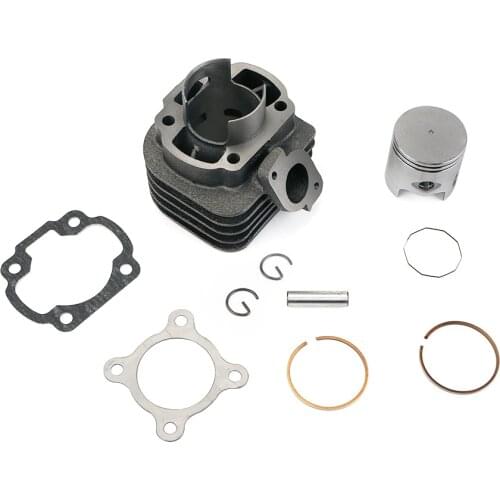 For 70cc JOG 50 Yamaha Minarelli 1E40QMB Racing Cylinder Piston Big Bore Kit 47mm Cylinder Piston