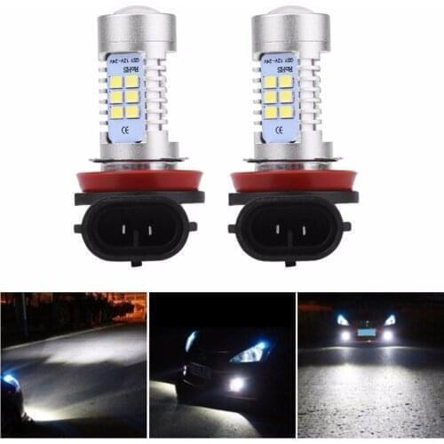 H4 H7 Powerful 3030 21SMD LED 1000 Lumen CANBUS Ampoule de Feux anti-brouillard H8 H11 9005 HB3 9006 HB4 H10 blanc 6000K
