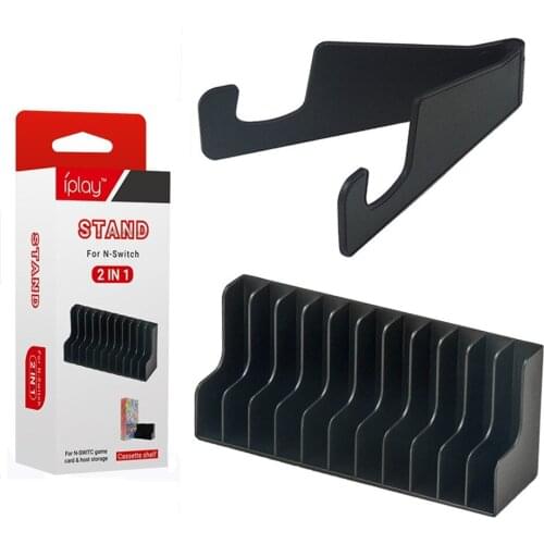 Desktop CD Storage Holder, Disc Holder and Game Card for Nintendo Switch