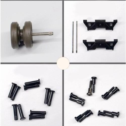 Plastic Track Hold Wheels/Track Section/Screw/Pins Spare Parts For 1/16 Heng Long RC Tank Model Walker Mastiff M41A3 3839-1