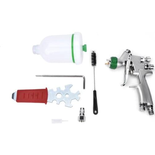 Pneumatic Airbrush High Atomization Oil Painting Spraying Gun 1.2mm Caliber With 250mL Potmini888