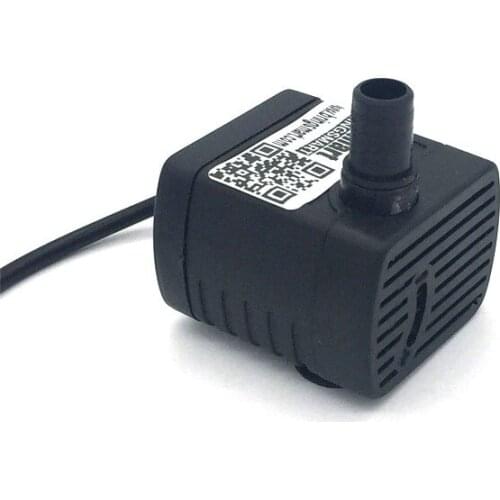 12V Water Pump Submersible SR1020 Micro Household Cycling Use 200-280L/H Silent Booster Water Pump Circulation System 1.2-1.6M