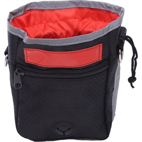 Portable Pet Dog Treat Pouch Dog Outdoor Training Treat Bag Detachable Pup Feed Pocket Puppy Snack Reward Waist Bag Pet Supplies