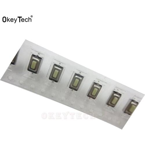 50piece car key Touch Switch auto key Button For Peugeot for vw or bmw for Citroen for Opel Tactile Push 2.99*5.99*2.51