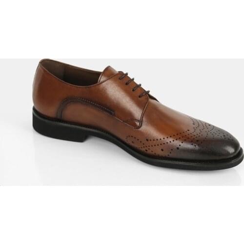 Modern Comfortable Stylish Four Season Mens Shoes Hand Painted Personalized 100% Genuine Leather