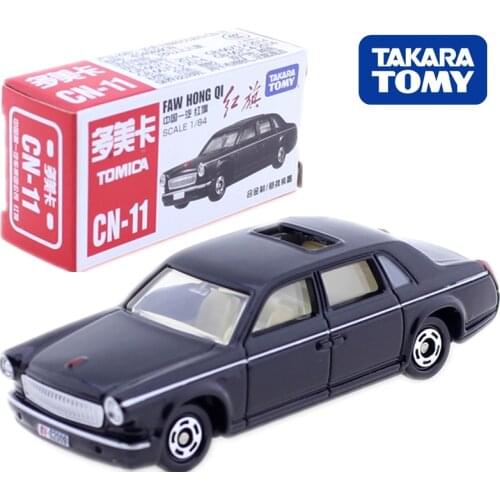 TAKARA TOMY TOMICA CN-11 FAW HONGQI Diecast Miniature CAR Model Kit Funny Magic Baby Mould Toys Hot Pop Kids Bauble