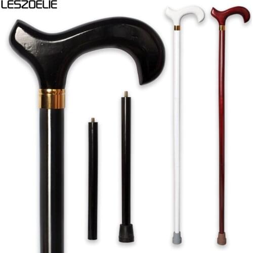 97cm Wooden Handle Black Walking Stick Man Decorative White Walking Canes Women Fashion Elegant Red Walking Stick