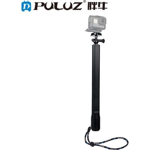 PULUZ Waterproof Aluminum Alloy Expandable Handheld Selfie Stick Monopod Palo Selfie Gopro Stick For DJI Osmo Action/GoPro 7/6