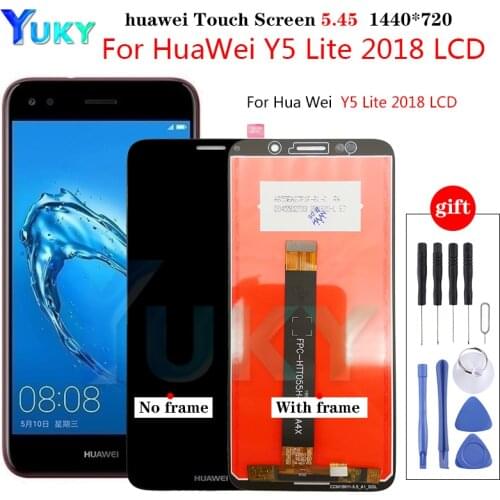 5.45" For Huawei Y5 Lite 2018 LCD Y5 2018 Display Touch Screen Digitizer For Huawei Y5 Prime 2018 Y5 pro 2018 LCD Assembly Parts