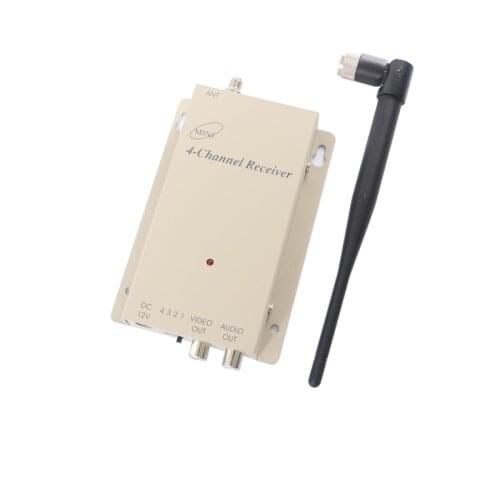 1.2G Wireless video and audio receiver wireless camera AV receiver 1200mhz audio video receiver for FPV receiver