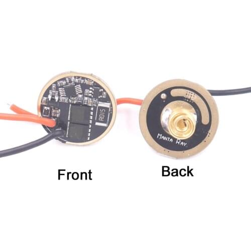 22mm 2.8v~4.2v 1 Cell LED driver board 7A Max 5 mode LED Driver Circuit Board for Luminus SST-40.2 15W LED Flashlight DIY Parts