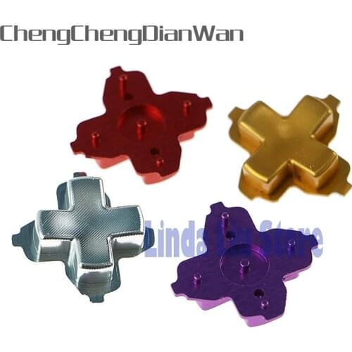 ChengChengDianWan Aluminum Metallic Metal cross button Dpad D-pad button for Xbox one Controller 5pcs/lot