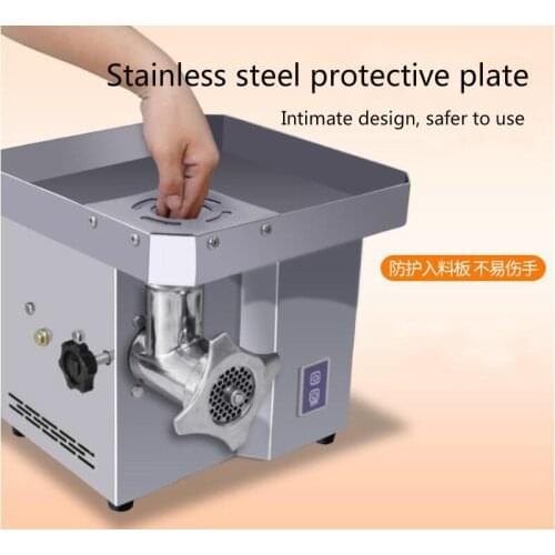Stainless Steel Electric Meat Grinders Home Sausage Stuffer Meat Mincer Commercial Mincer