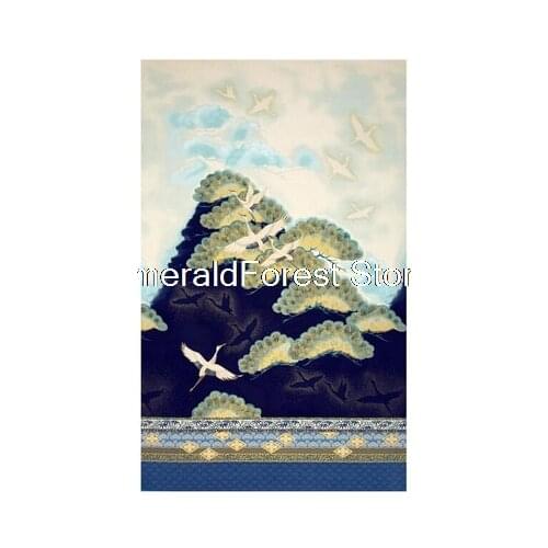 European and American retro and handmade DIY cloth fabrics, Cotton elastic section, One meter price