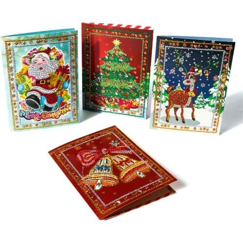 DIY Diamond Painting Christmas card