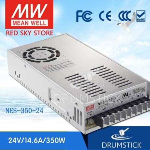 Steady MEAN WELL NES-350-24 24V14.6A350.4W meanwell NES-350 Single Output Switching Power Supply