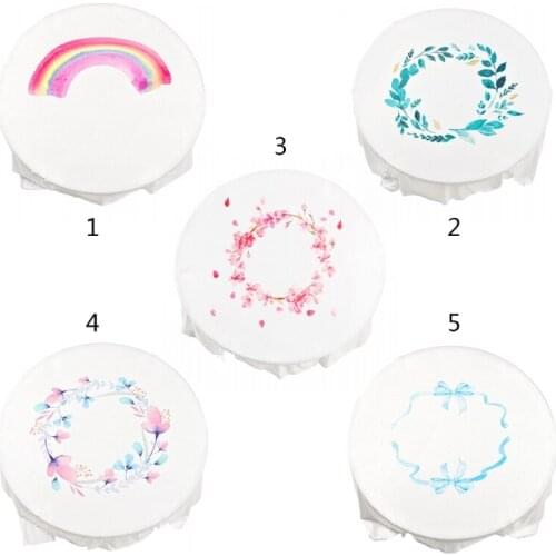 HX5D 130x130cm Baby Photography Blanket Newborn Basket Filler Swaddle Wrap Background Cloth Newborn Photo Shooting Backdrop