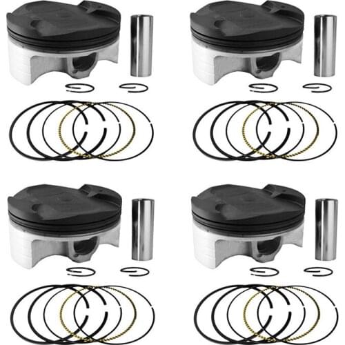 Motorcycle Bore Size STD 76mm Piston & Piston Ring Kit For HONDA CBR1000 CBR-1000 CBR 1000 2008 2009 2010 2011 2012 2013- 2016