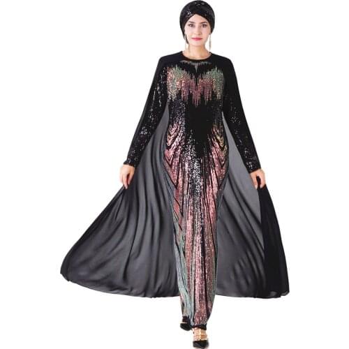 Party Elegant Abaya Dress Women Muslim Islamic Clothes Ramadan Musulman Moroccan Kaftan Hijab Turkey Vestidos Ropa Djellaba Eid