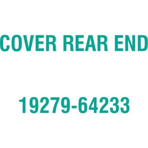 For Kubota 19279-64233 COVER REAR END