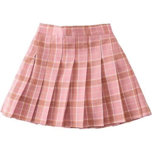 2020 spring Mother&Daugther outfits kids plaid skirts Girls shool uniform skirts for 4 6 8 10 12 14 Yrs children party clothes