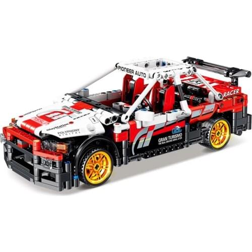 591pcs Kaizhi KY1020 Mechanical Engineering Racing Boy Assembly Technology Building Block Toy Gifts