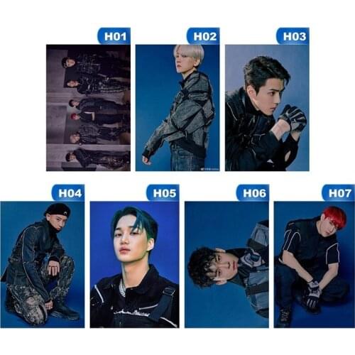 5D DIY Diamond Painting KPOP Group Poster Full Square/Round Diamond Embroidery Mosaic Cross Stitch Kits Home Decor Art Pictures
