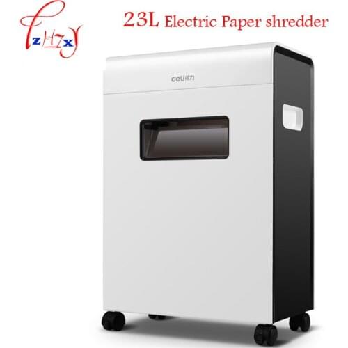 Automatic Electric Paper shredder office home mini shredder 23L volume Paper shredder Drawer type 9903