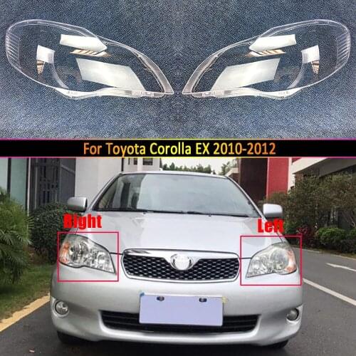 Car Headlamp Lens For Toyota Corolla EX 2010 2011 2012 Car Replacement Auto Shell Cover
