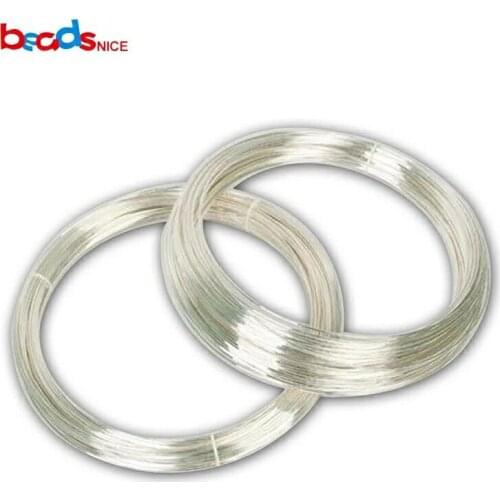 Beadsnice ID26881 diy jewelry silver findings of top quality 925 sterling silver wire