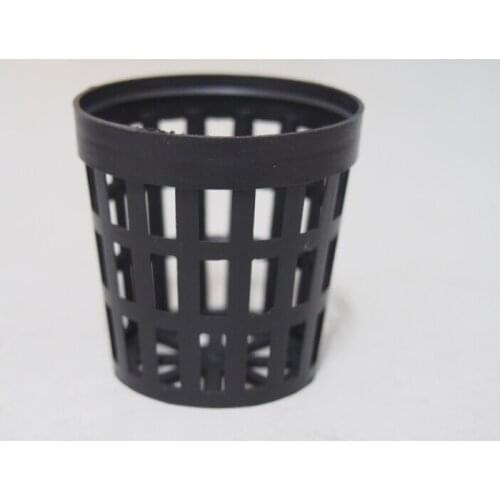 Free shipping 100Pcs Middle Size Plastic Net Slip Pot Aquarium Live Plant, Hydroponic Plant Pot Basket Fish Tank
