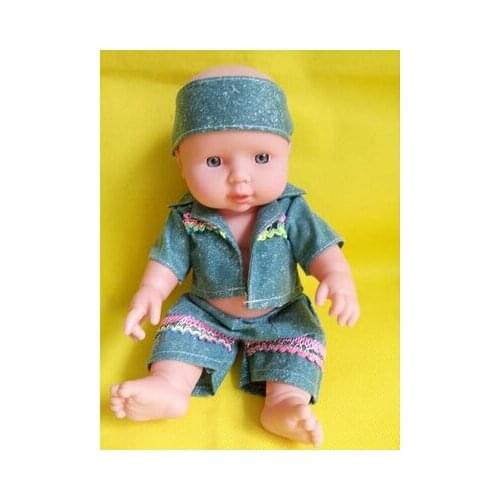 28cm simulation reborn baby doll baby doll full of soft toys for children of domestic early childhood parenting