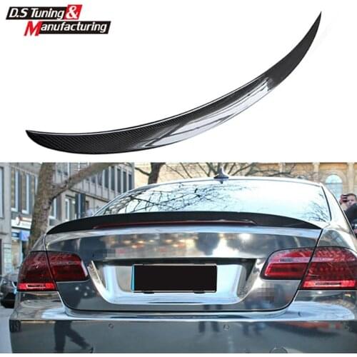 E92 Coupe E93 Cabriolet Spoiler Rear Trunk Wing for Bmw 3 Series 2-door 2006 - 2012 Gloss Black