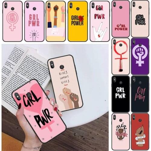 MaiYaCa feminist movement logo Phone Case For Xiaomi Redmi 4X 5Plus 6A 7 7A 8 8A Redmi Note 4 5 7 8 9 Note 8T 8Pro 9Pro
