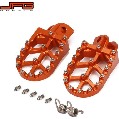 Motorcycle Offroad CNC Foot Pegs Pedals Rests For KTM FREERIDE 250R 14-17 FREERIDE350 12-17 950SUPER ENDURO 990ADVENTURE ALL
