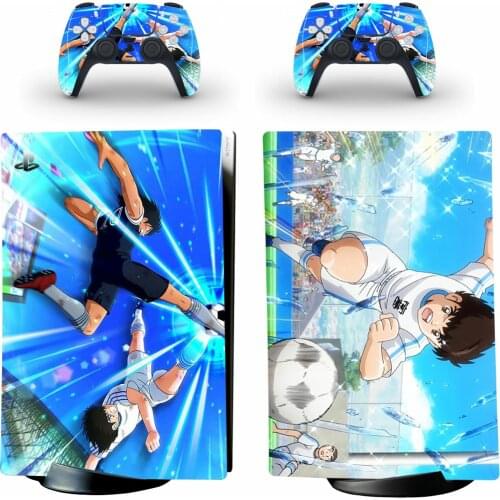 Football Style PS5 Digital Edition Skin Sticker for Playstation 5 Console & 2 Controllers Decal Vinyl Protective Skins 1