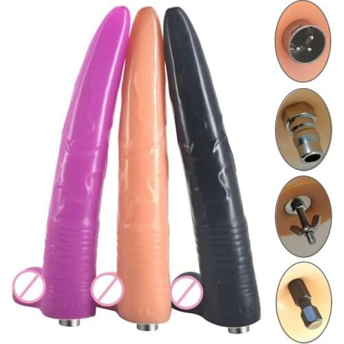 Super Long Traditional Sex Machine Attachment 3XLR Accessories Animal Deer Dildo Suction Cup Sex Love Machine For Women Man Y27