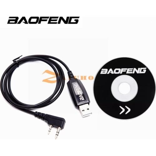 Baofeng Original Programming Cable Walkie Talkie Accessory For baofeng UV5R 888S Bf-888S UV-82 TYT TH-UV8000D KD-C1 Radio