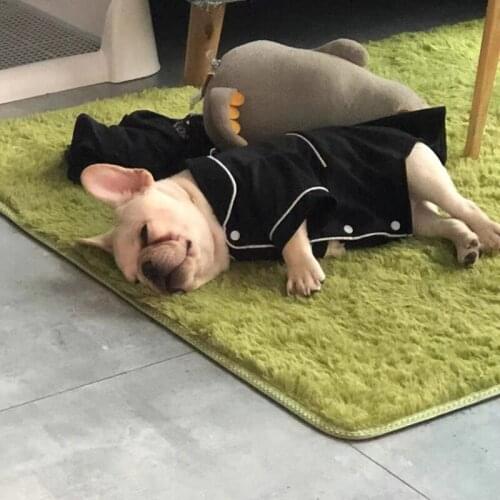 Spring Summer French Bulldog Pet Dog Pajamas Shirt Clothes For Small Medium Dogs Schnauzer Vest Costumes Pug Dropshipping YLC12