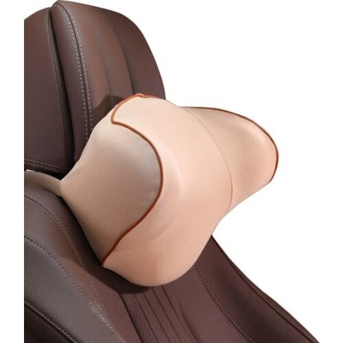 Car Seat Headrest Pillow Car Neck Pillow Adjustable Strap