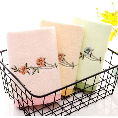 Custom embroidered logo towel