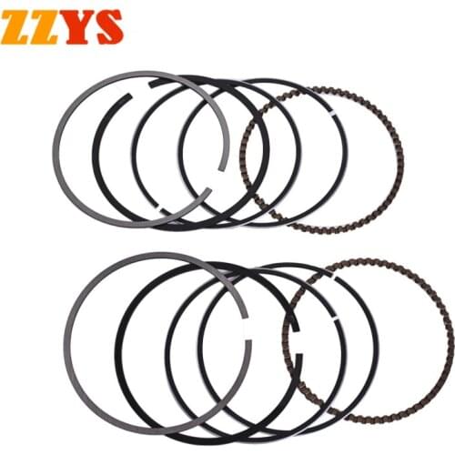 62mm Piston Rings For Kawasaki EL250 Eliminator GPX250 EX250 Z ZZR KLE EL EX GPX GPZ Ninja 250 250R ZZR250 KLE250 Z250 GPZ250