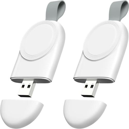 Portable Magnetic Watch Charger for Apple Watch SE 6 5 4 3 Fast Charging Station Mini USB Chargers Base for Apple Watch Series