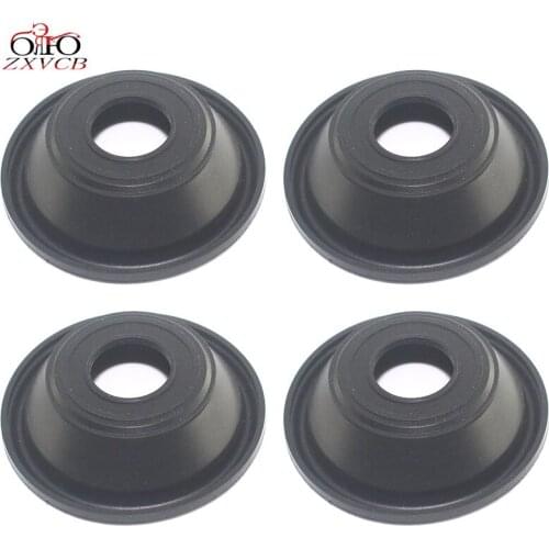 4PCS for ZX750 Ninja 750R 1987-1990 ZX 750 Plunger diaphragm part of motorcycle carburetor repair kit