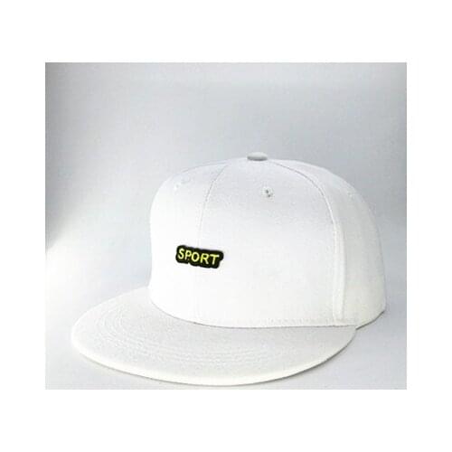 Sport Letter Embroidery Cotton Baseball Cap Hip-hop Cap Adjustable Snapback Hats for Men and Women 224