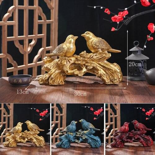 Magpie Ruyi Decoration Living Room Wine Cabinet TV Cabinet Decorations Relocation Wedding Gift @LS