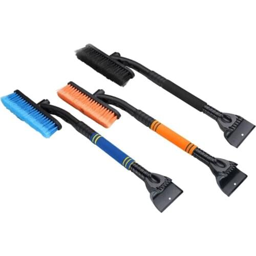 Extendable Car Sn ow Removal Brush Ice Scraper Foam Grip Detachable Sno w Remove B36B